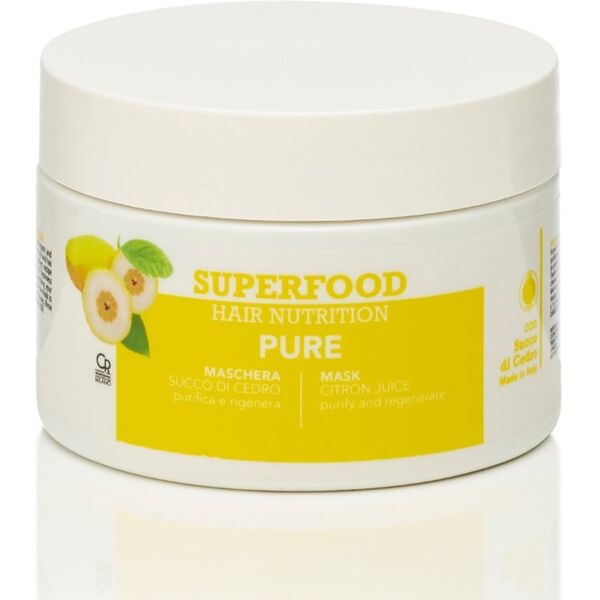 superfood - maschera purificante pure maschere 200 ml female