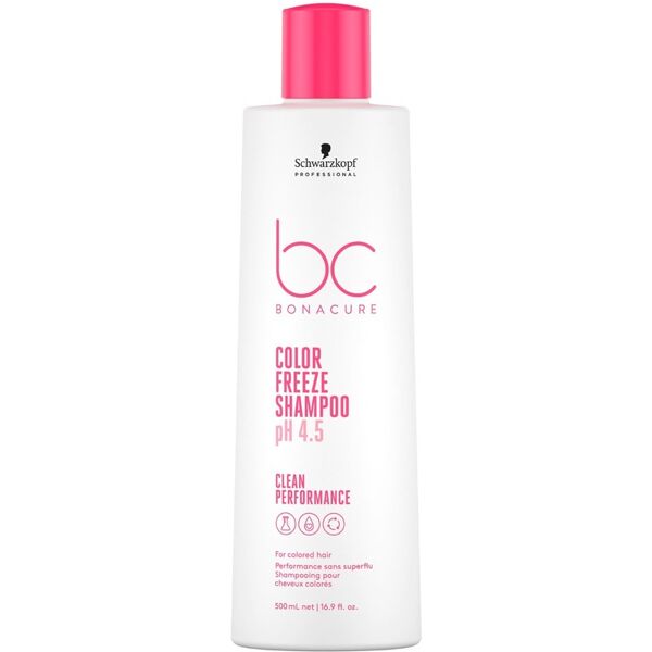 schwarzkopf professional - bc bonacure ph 4.5 color freeze shampoo 500 ml unisex