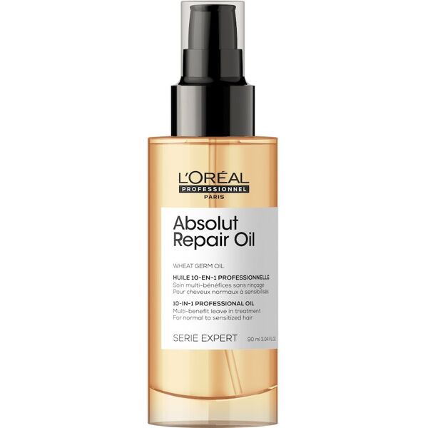 l’oréal professionnel - per capelli danneggiati absolut repair spray 10-in-1 per capelli più resistenti, morbidi e brillanti balsamo senza risciacquo 90 ml unisex