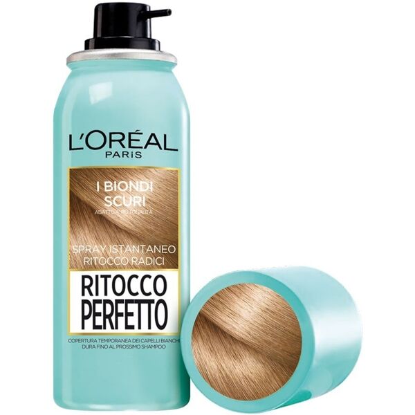 l'oréal paris - botanicals ritocco perfetto, colorazione ricrescita, copre i capelli bianchi e dura 1 shampoo, castano dorato, riflessante 75 ml marrone chiaro unisex