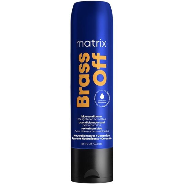 matrix - brass off conditioner pigmentato anti arancio per capelli castani con schiariture balsamo 300 ml unisex