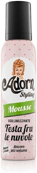 adorn - testa fra le nuvole styling mousse volumizzante schiume & mousse 150 ml unisex