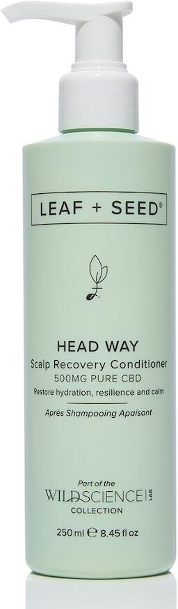 wild science lab - leaf + seed head way scalp recovery conditioner balsamo 250 ml unisex