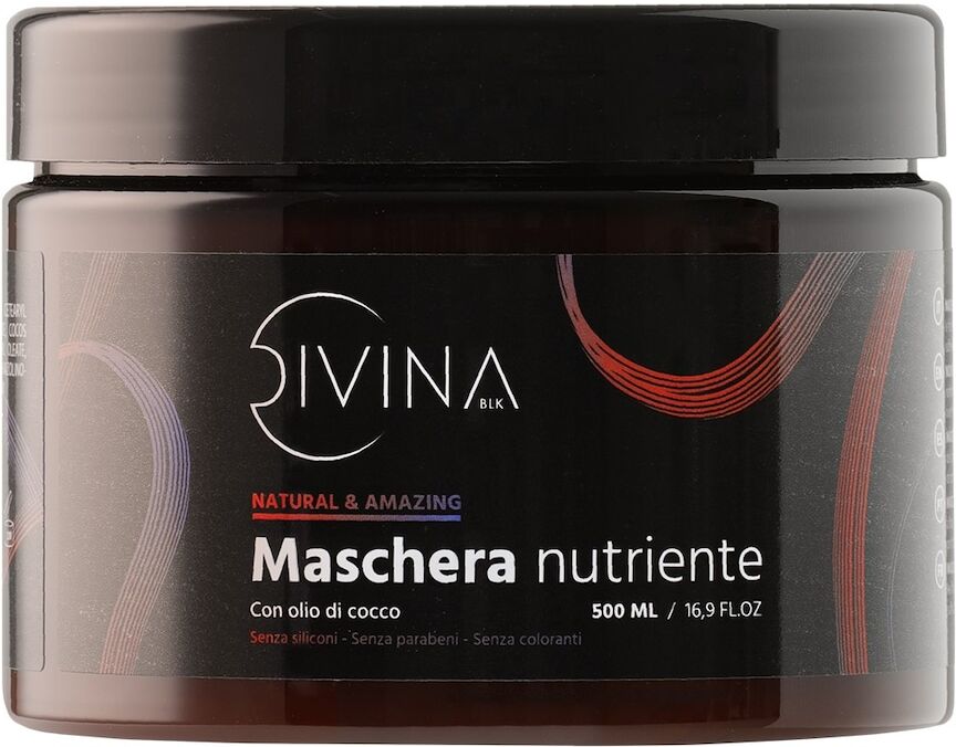 divina blk - maschera nutriente maschere 500 ml unisex