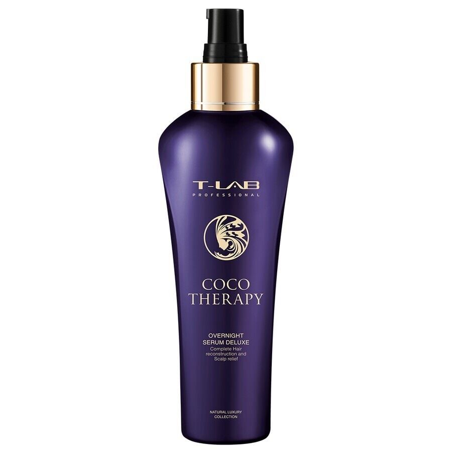 t-lab professional - coco therapy overnight serum deluxe balsamo senza risciacquo 150 ml unisex