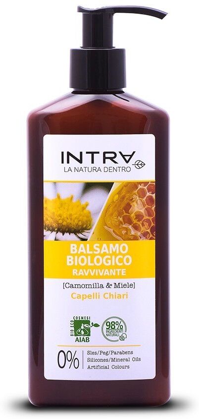 intra - camomilla & miele balsamo biologico ravvivante 250 ml unisex