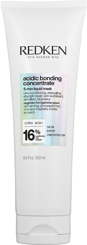 redken - acid bonding concentrate acidic bonding concentrate 5-min liquid mask maschere 250 ml unisex