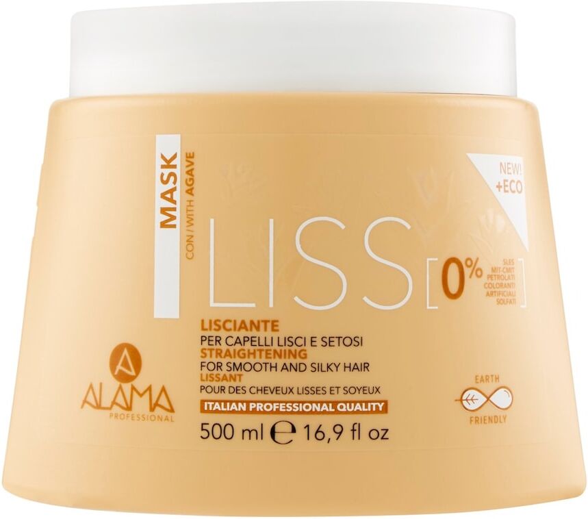 alama professional - liss maschera per capelli lisci maschere 500 ml unisex