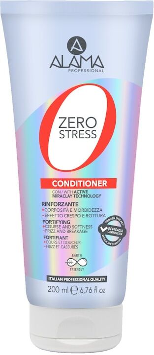 alama professional - zero stress conditioner rinforzante balsamo 200 ml unisex