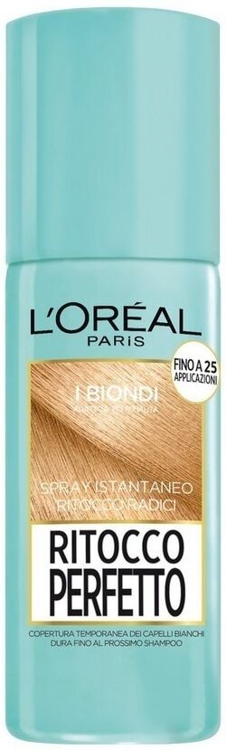 l'oréal paris - botanicals ritocco perfetto, colorazione ricrescita, copre i capelli bianchi e dura 1 shampoo, castano dorato, riflessante 75 ml marrone chiaro unisex