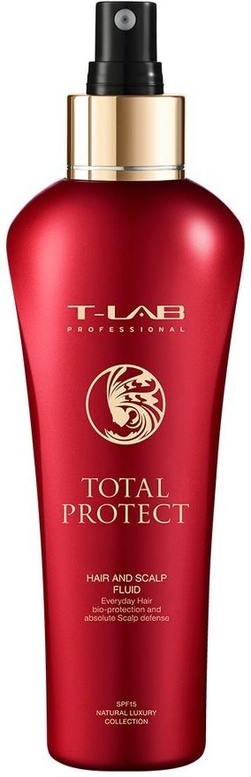 t-lab professional - total protect hair and scalp fluid spf 15 lozione per capelli 150 ml unisex