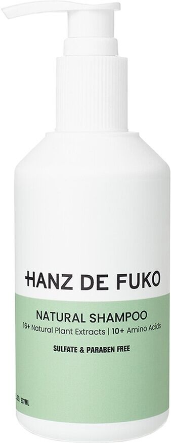 hanz de fuko - natural shampoo 237 ml unisex