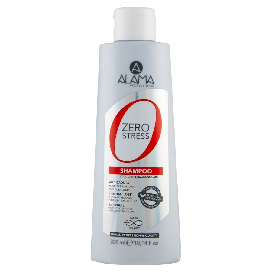 alama professional - zero stress shampoo anticaduta 300 ml unisex