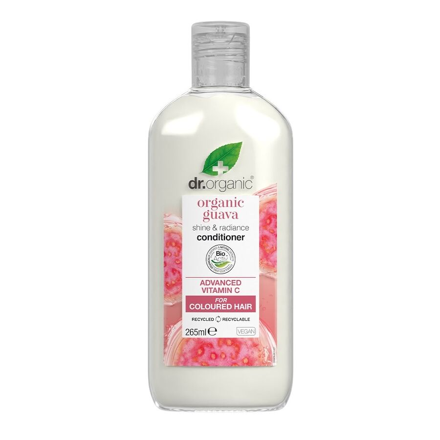 dr. organic - guava vitamin c conditioner per capelli colorati balsamo 265 ml unisex