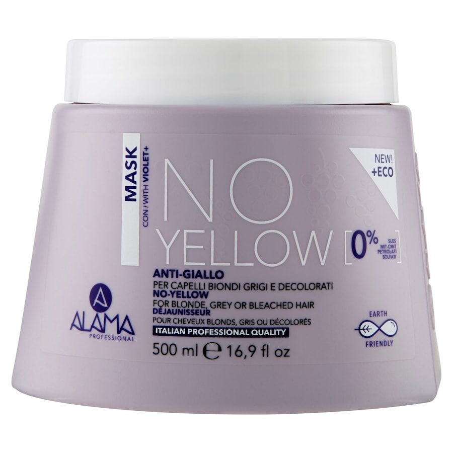 alama professional - no-yellow mask per capelli biondi, grigi o decolorati maschere 500 ml unisex