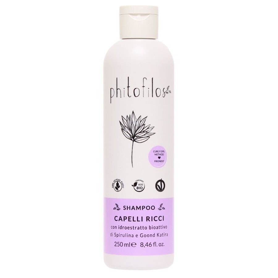 phitofilos - shampoo capelli ricci 250 ml unisex