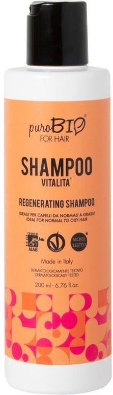 purobio - shampoo vitalita' shampoo 200 ml unisex