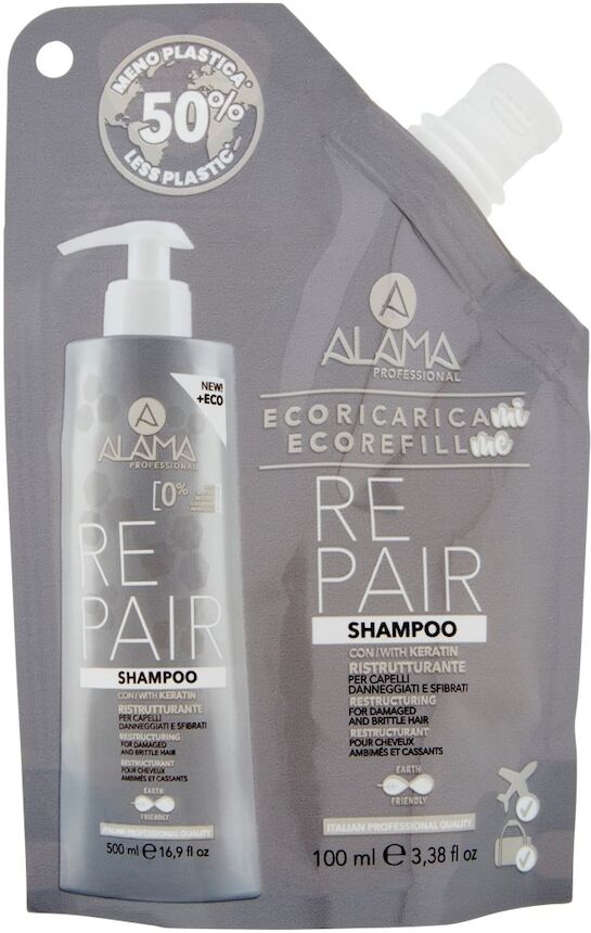 alama professional - ecorefillme frequent – shampoo uso frequente per tutti i tipi di capelli 100 ml unisex