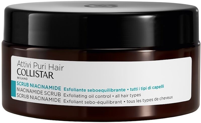 collistar - attivi puri scrub niacinamide trattamenti e maschere per cuoio capelluto 250 ml female