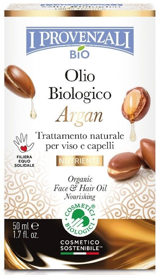 i provenzali - olio di argan bio olio e siero 50 ml unisex