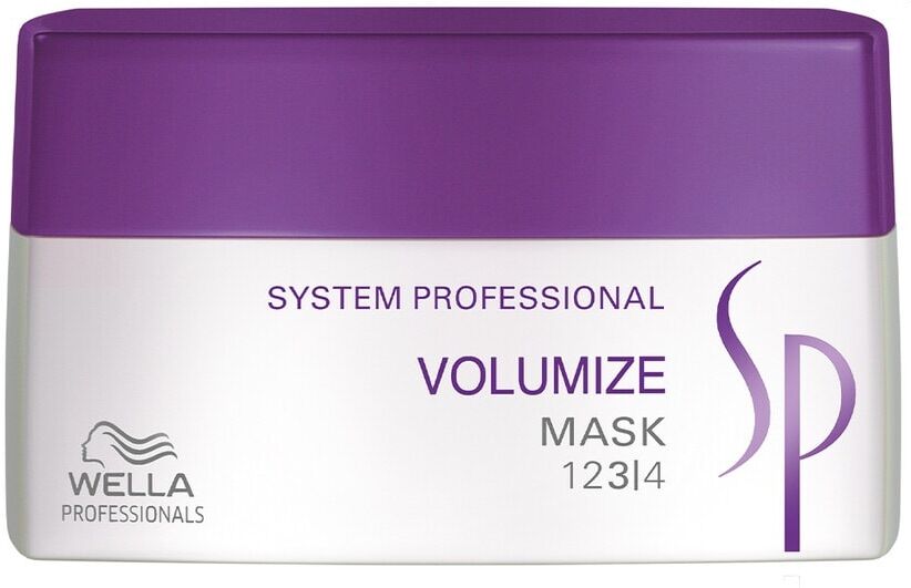 wella - sp volumize volumize mask maschere 200 ml unisex