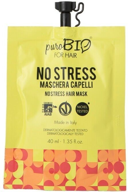 purobio - maschera no stress maschere 40 g unisex