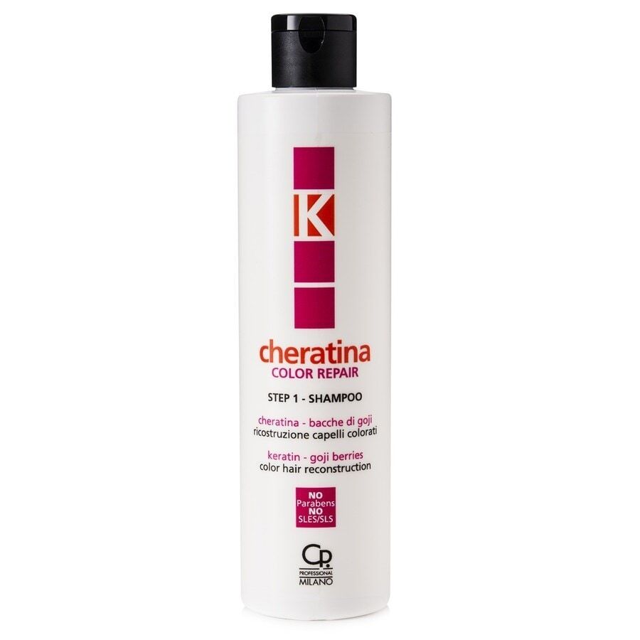 k-cheratina - shampoo ricostruzione color repair 250 ml female