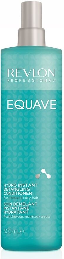 revlon professional -  equave hydro bi-phase, balsamo senza risciacquo, per capelli normali/secchi, districante, con protezione dal calore – 500ml balsamo senza risciacquo unisex