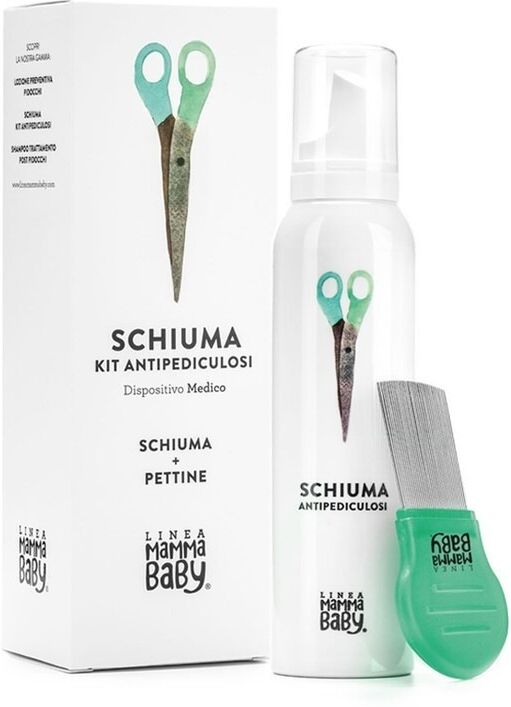 linea mammababy - schiuma kit antipediculosi - dispositivo medico ce - pierina trattamenti e maschere per cuoio capelluto 150 ml unisex