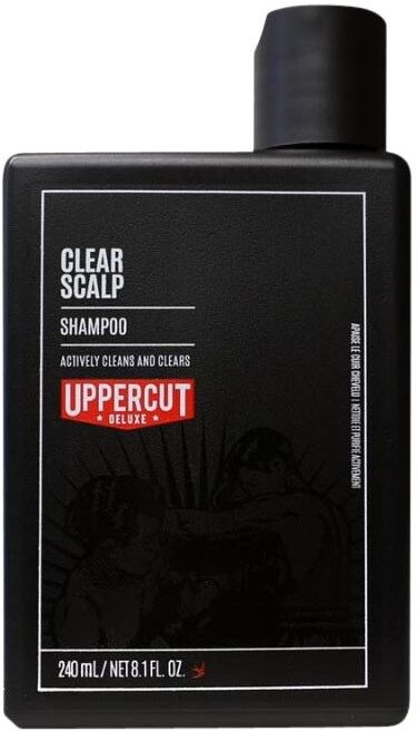 uppercut deluxe - clear scalp shampoo 240 ml male