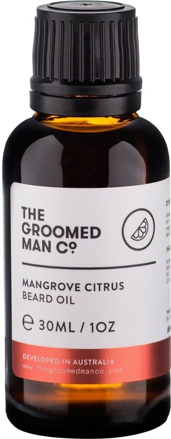 the groomed man co - mangrove citrus beard oil cura della barba 30 ml male