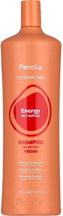 fanola - energy be complex shampoo 1000 ml female