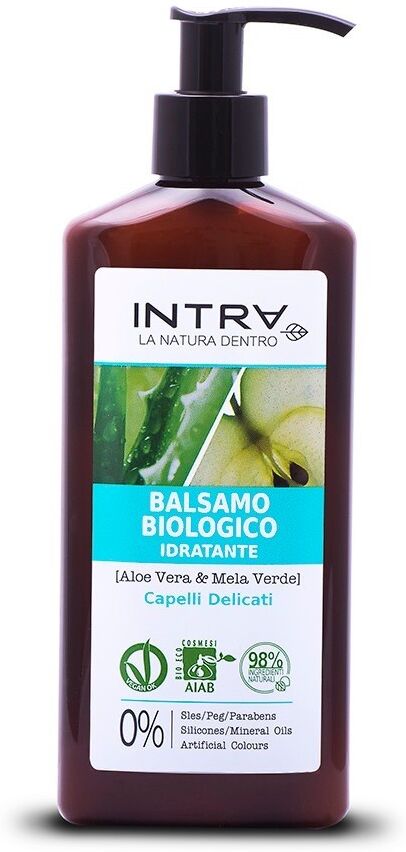 intra - aloe vera & mela verde balsamo biologico idratante 250 ml unisex