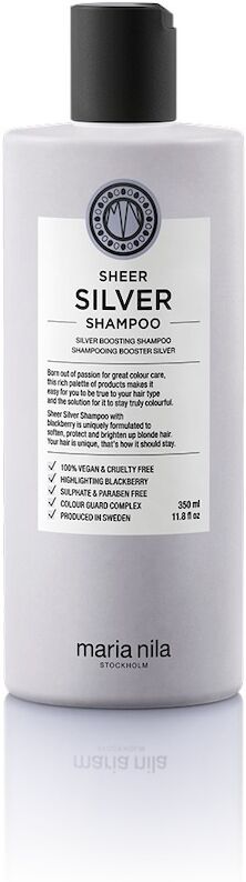 maria nila - sheer silver shampoo 350 ml unisex