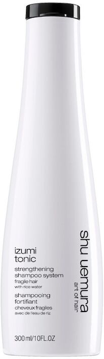 shu uemura - izumi tonic art of hair izumi tonic shampoo rinforzante per capelli fragili con acqua di riso shampoo 300 ml unisex