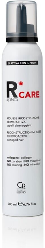 r system - care mousse ricostruzione termoattiva maschere 200 ml female