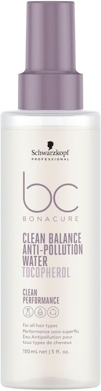 schwarzkopf professional - bc bonacure clean balance clean balance anti-pollution water lozione per capelli 150 ml unisex