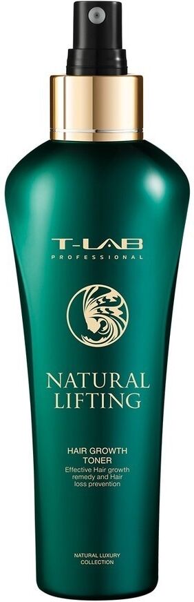 t-lab professional - natural lifting hair growth toner lozione per capelli 150 ml unisex