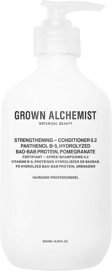 Grown Alchemist - Strengthening Conditioner - Hydrolyzed Bao-Bab Protein, Calendula, Eclipta Alba Balsamo 500 ml unisex