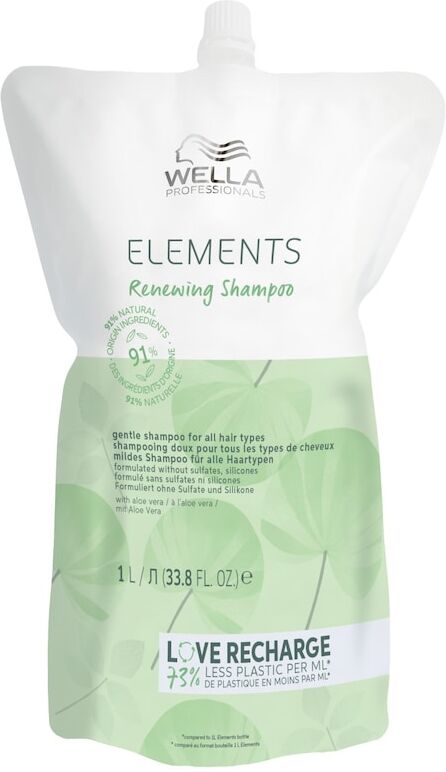 Wella - Elements Renewing Shampoo 1000 ml unisex