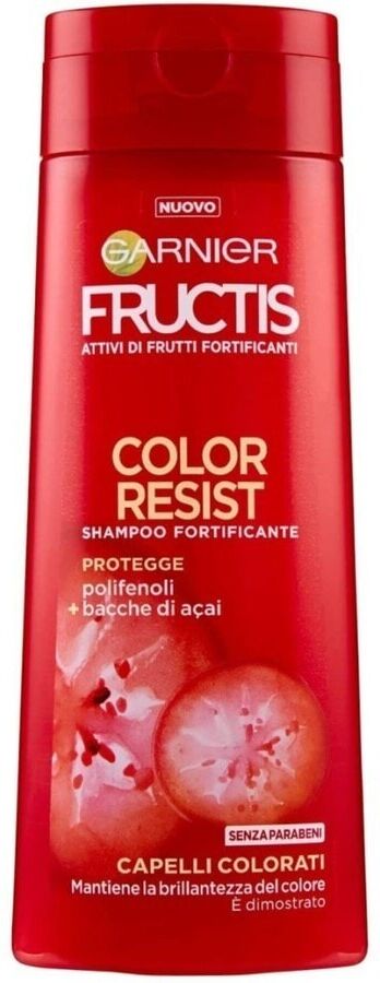 GARNIER - Fructis Color Resist, Shampoo per Capelli Colorati, 250 ml unisex