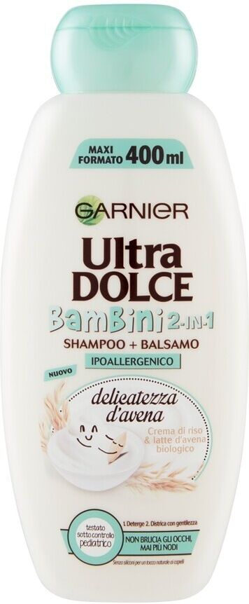 GARNIER - Ultra Dolce Delicatezza d'Avena 2in1 Kids Shampoo 400 ml unisex