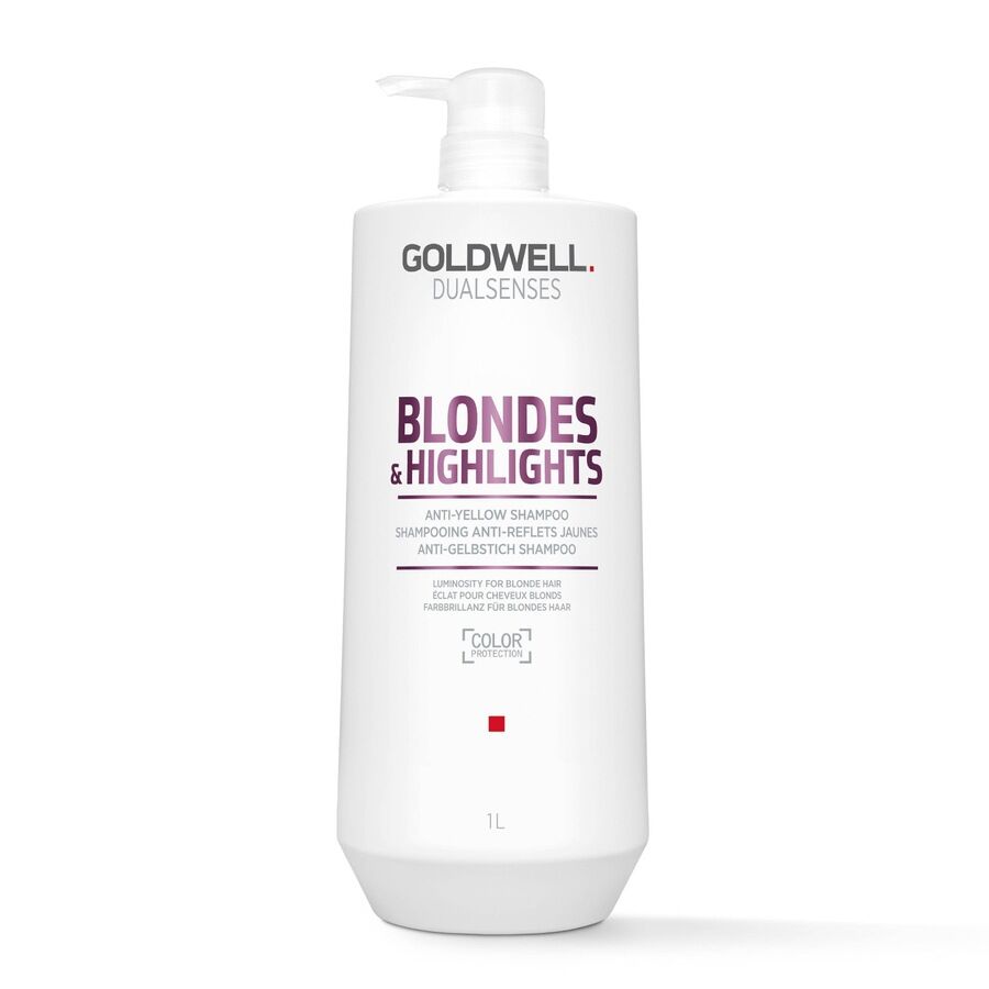 Goldwell - Shampoo antigiallo Bionde & Highlights 1000 ml unisex