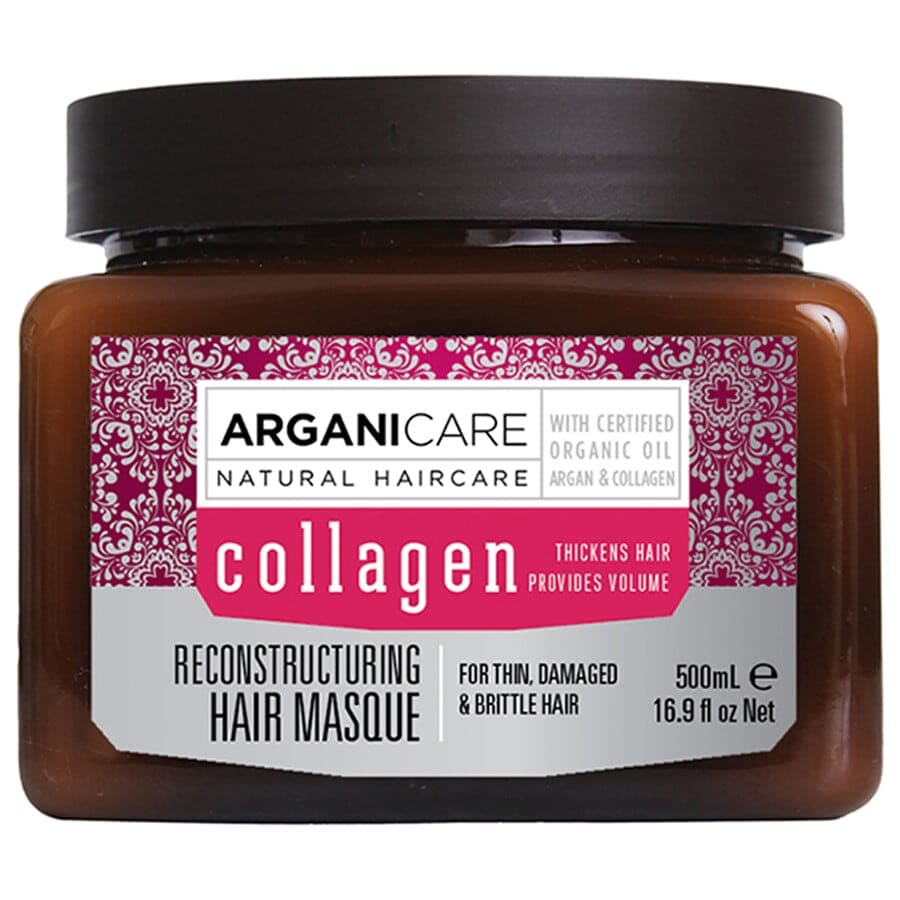 Arganicare - Maschera Ristrutturante per capelli sottili, danneggiati e fragili Maschere 500 ml unisex