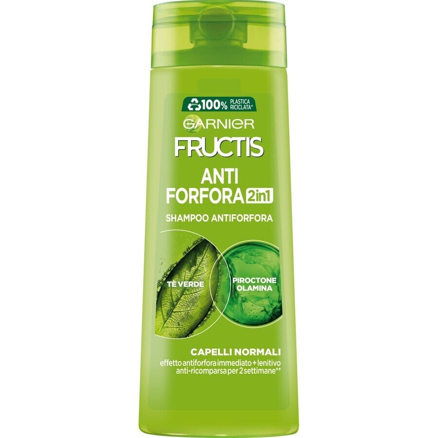 GARNIER - Fructis Antiforfora 2in1, Per Capeli Normali, 250 ml Shampoo unisex
