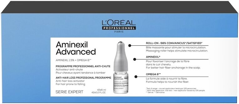 L’Oréal Professionnel - Aminexil Advanced AMINEXIL ADVANCED 10X6 Olio e siero 252 ml unisex