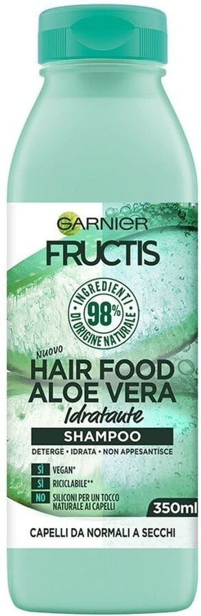 GARNIER - Fructis Hair Food, Shampoo idratante per capelli disidratati, Aloe, 3 350 ml female