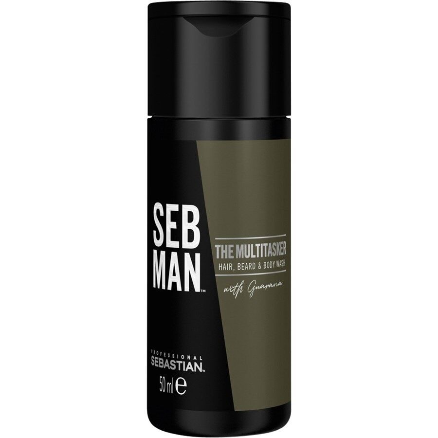 Sebastian - The Multitasker 3 in 1 Hair, Beard & Body Wash Cura della barba 1000 ml male