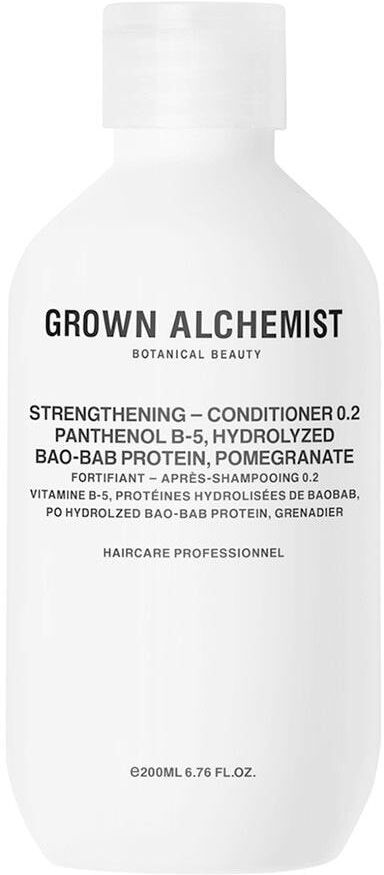 Grown Alchemist - Strengthening Conditioner - Hydrolyzed Bao-Bab Protein, Calendula, Eclipta Alba Balsamo 200 ml unisex