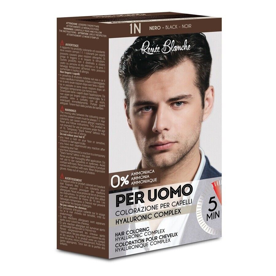 Renée Blanche - HAIR COLOR MAN Tinta 120 ml Nero male